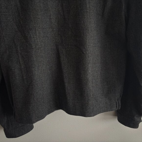 $1050 Private White V.C. x Mr.Porter Check Wool A-2 Bomber -Jacket -- 6/Large-XL - Picture 15 of 16